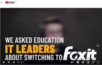 Switching to Foxit